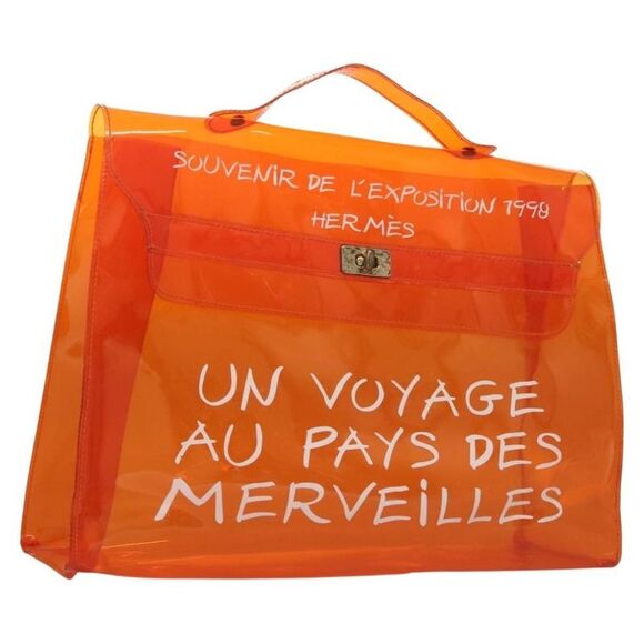 Pre Loved hermes Women Orange Handbags - Picture 1 of 8